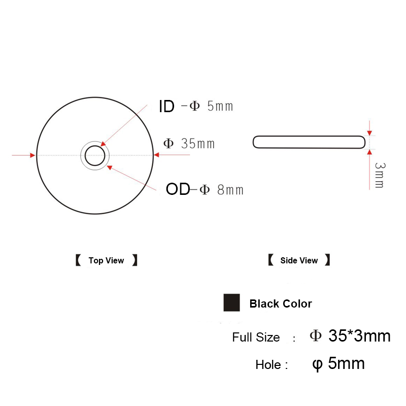 35Mm Round Rfid Pps Tag 
