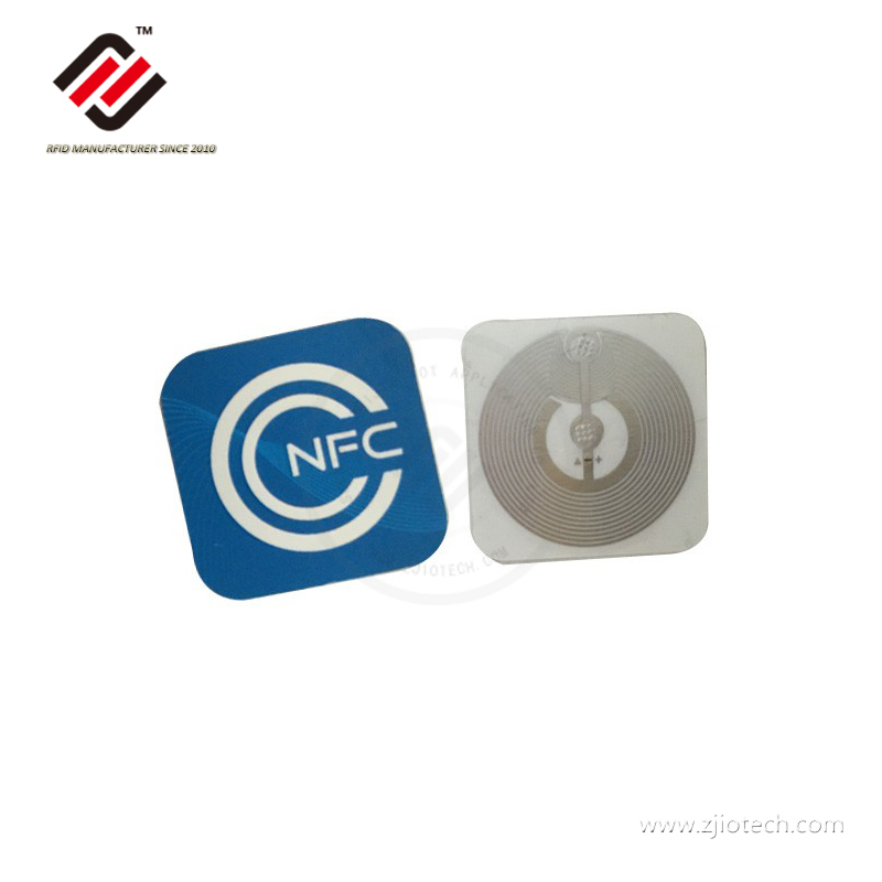 Étiquette autocollante en papier imprimé HF 13,56 MHz N213 NFC