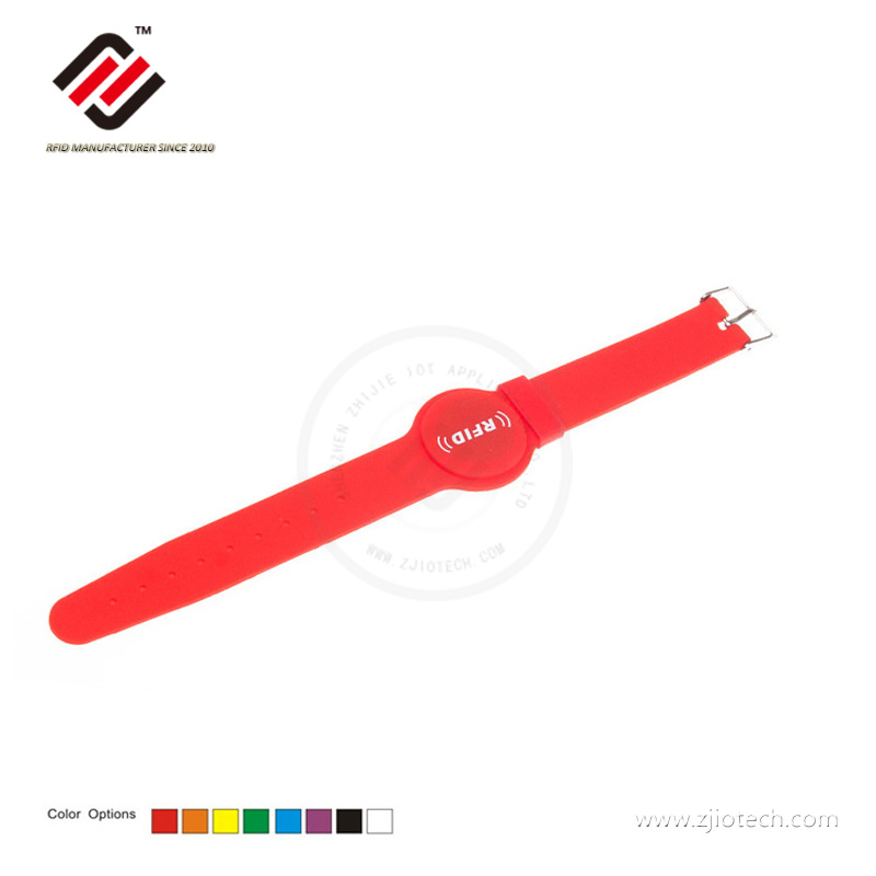 ISO14443A Utralight EV1 13.56MHz RFID Bracelet Silicone Fermoir Montre